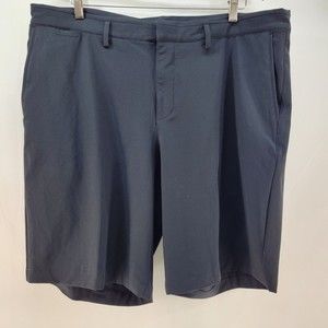 Nike Golf Shorts Standard Fit Dri Fit Tech Performance Stretch Black Mens 38